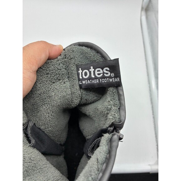 Totes Women's Waterproof Insulated Winter Boots Sz 8 Quilted Anti-Skid Sole - Picture 6 of 8
